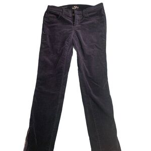 Ann Taylor LOFT skinny ankle cords